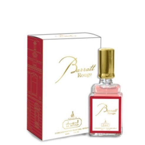 30 ml de Eau de Perfume Barratt Rouge Fragrância Picante Cedro para Mulheres