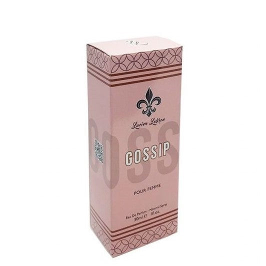 30 ml EDT Lucien Lebron Gossip Fragrância Doce Floral para Mulheres