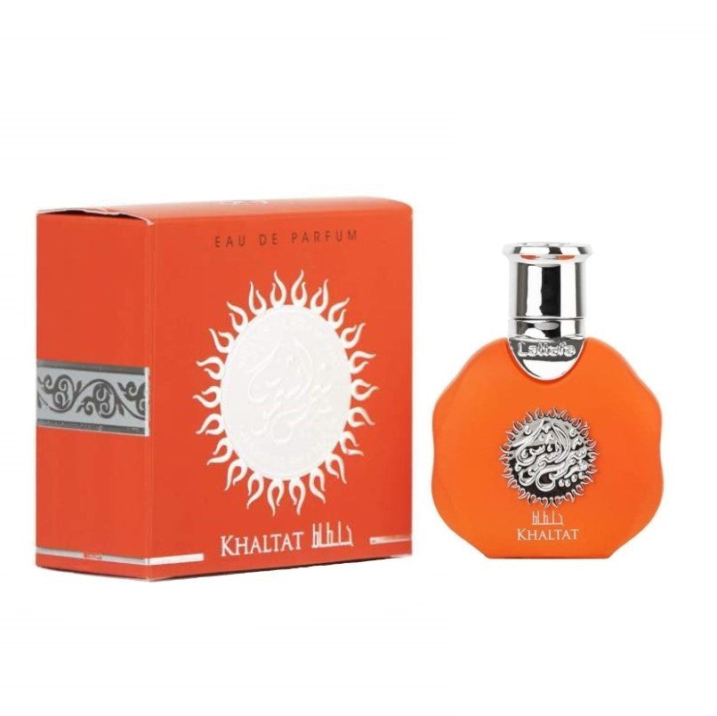 35 ml de Eau de Perfume Khaltat Fragrância Cítrica Amadeirada Homens e Mulher