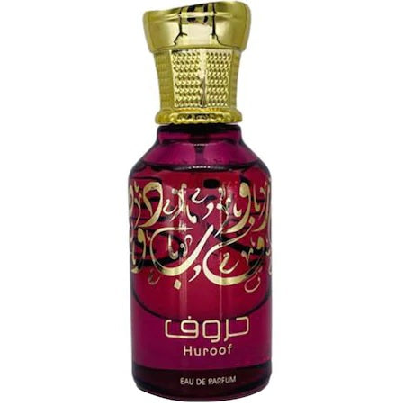 50 ml Eau de Perfume Huroof Fragrância de Oud Picante para Homem
