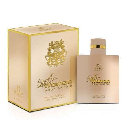 100 ml Eau de Perfume Sport Women Fragrância Frutada Almiscarada para Mulher