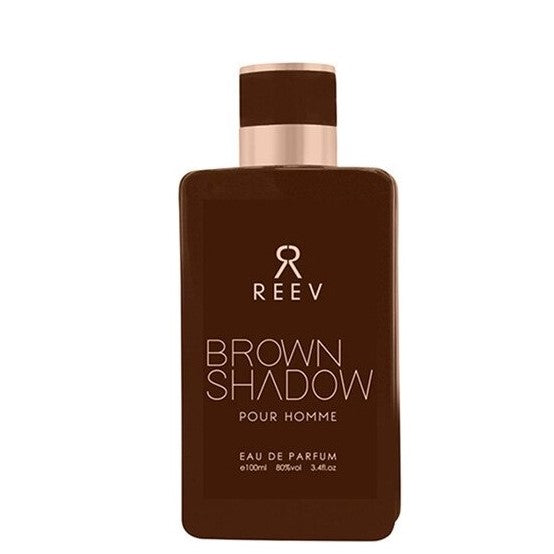 100 ml de Eau de Perfume Brown Shadow Fragrância Cítrica de Sândalo para Homem