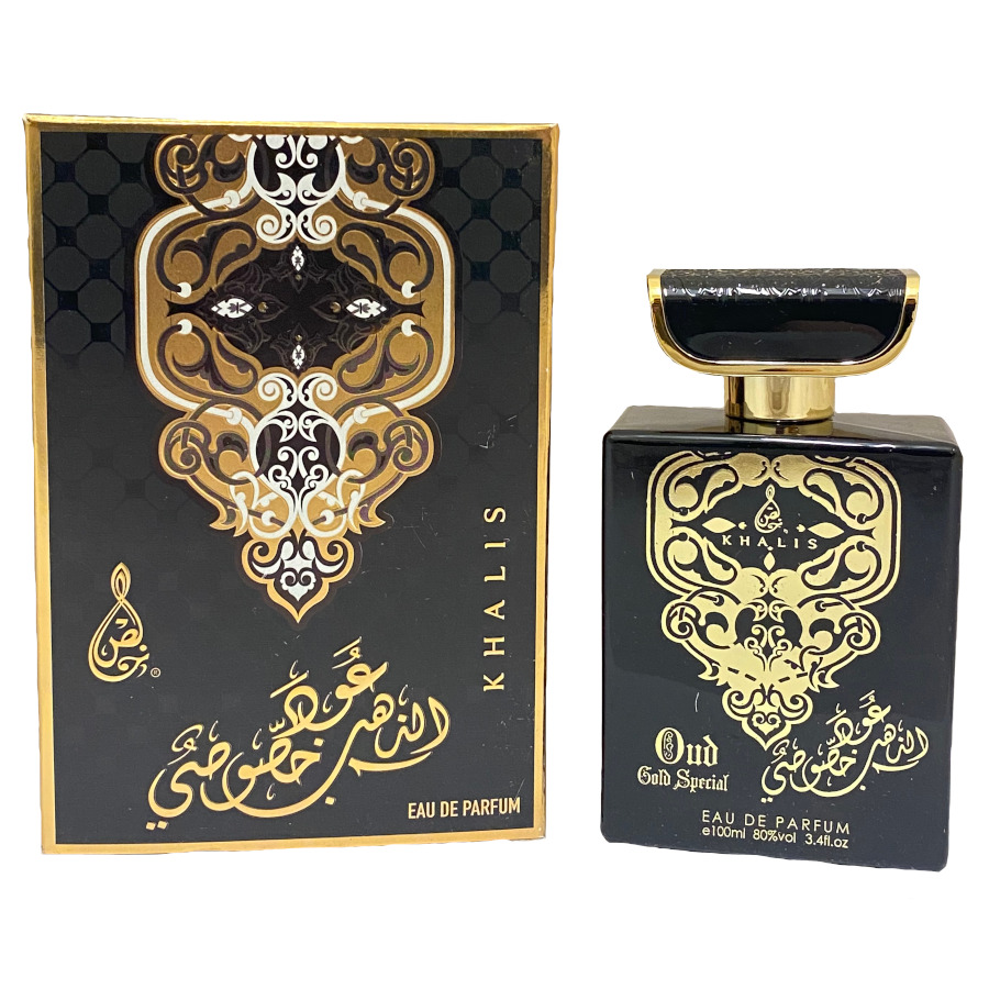 100 ml de Eau de Perfume OUD GOLD SPECIAL Fragrância de Oud Picante para Homem