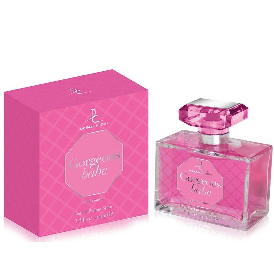 100 ml EDT GORGEOUS BABE Fragrância Floral-Fresca Para Mulher