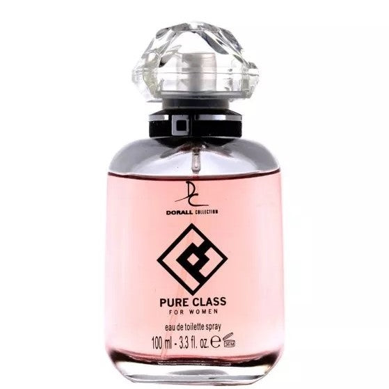 100 ml EDT PURE CLASS Fragrância Picante Frutada para Mulheres