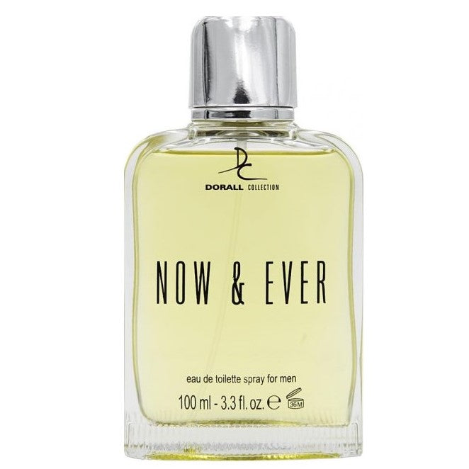 100 ml EDT NOW & EVER Fragrância Aromática Picante Ambarada para Homens