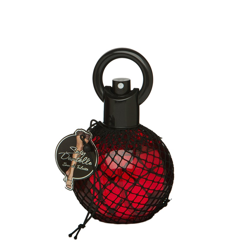 100 ml Eau de Parfum "SEXY DENTELLE ROUGE EDITION" Fragrância Floral Frutada Oriental para Mulheres, com alto teor de óleo perfumado 3%