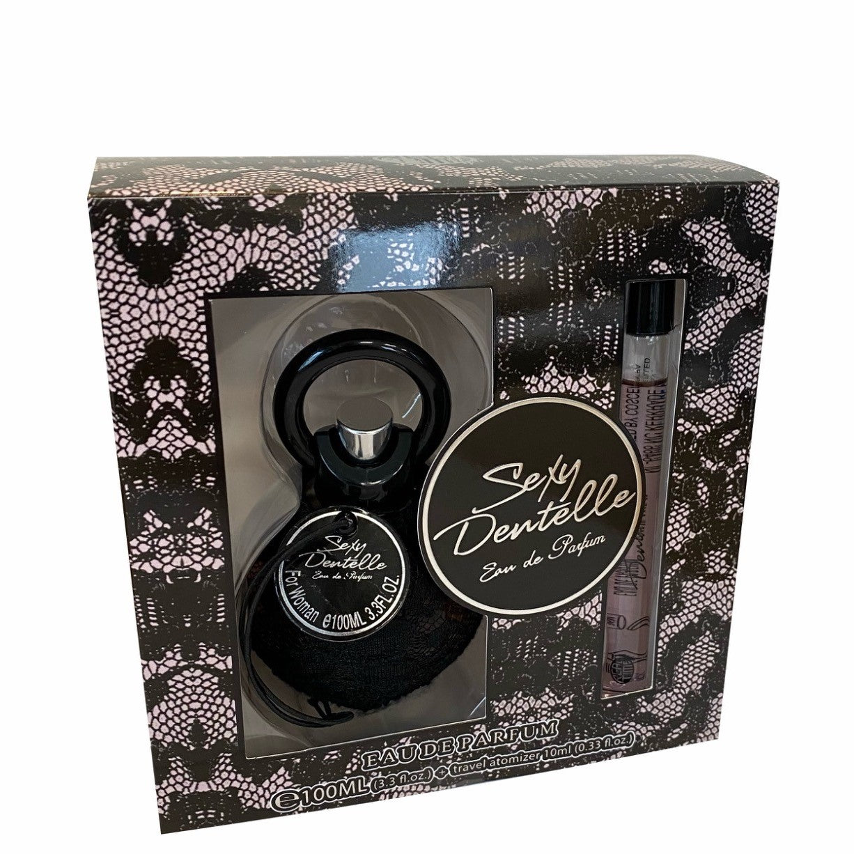 100 ml + 10 ml de Eau de Perfume "SEXY DENTELLE" Oriental - Fragrância Floral para Mulheres