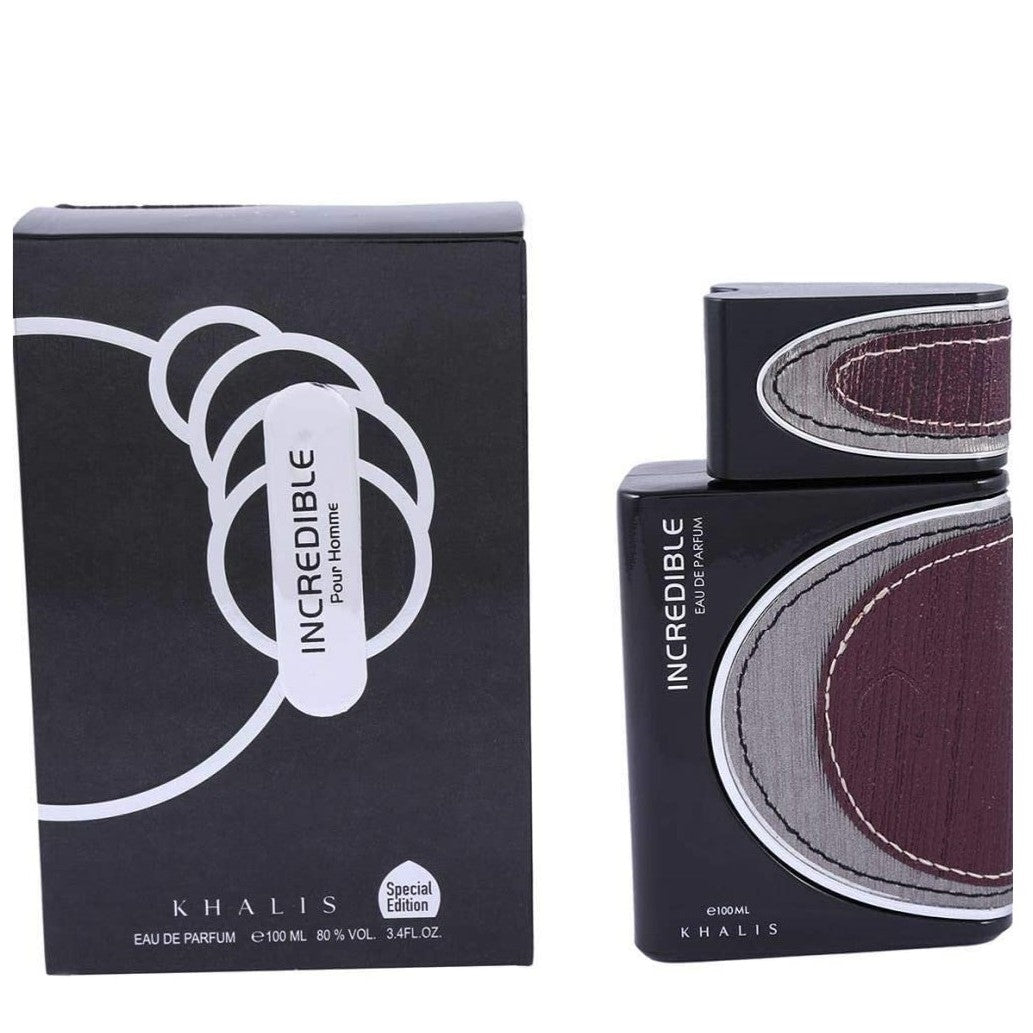 100 ml Eau de Parfum INCREDIBLE, Fragrância Frutada Amadeirada para Homem