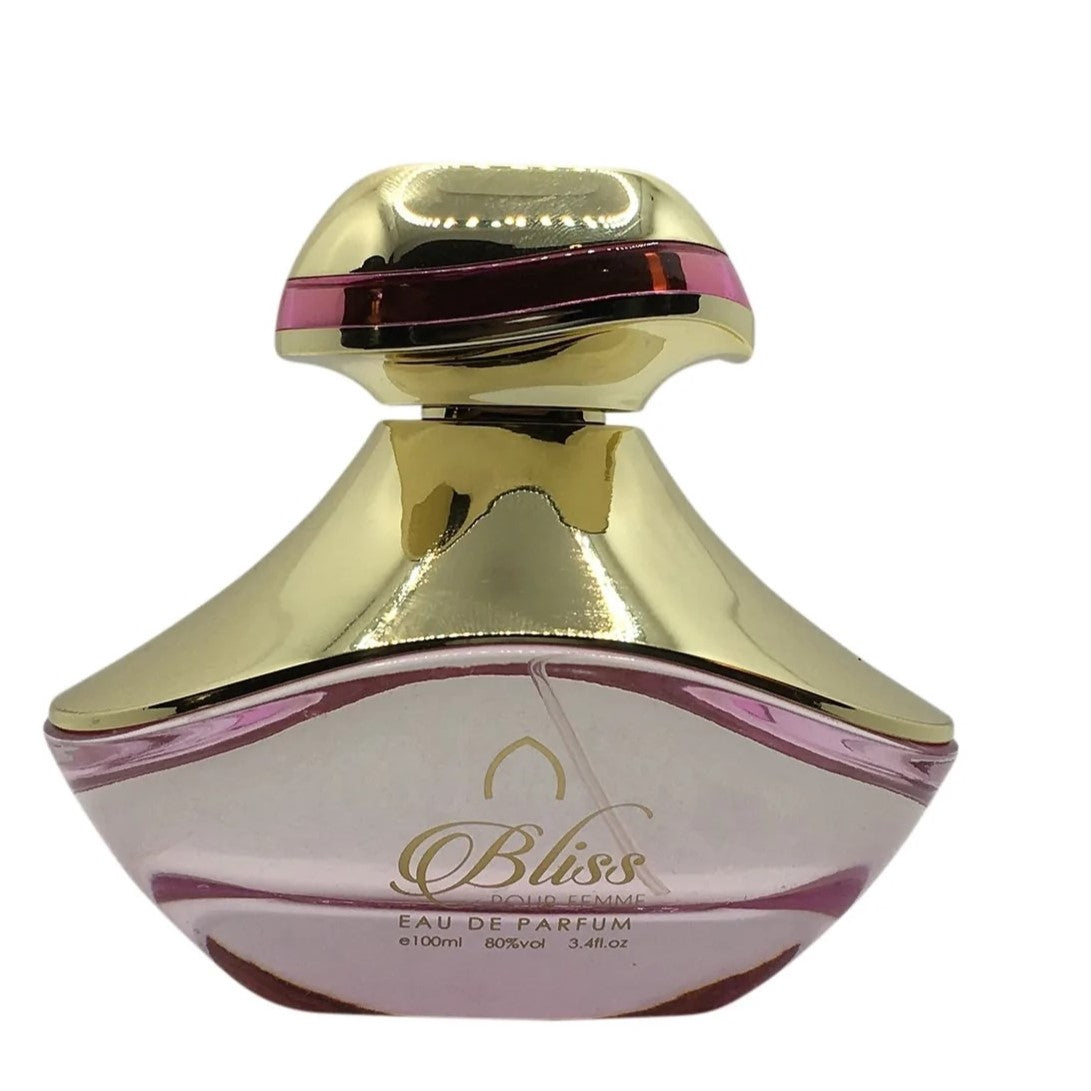 100 ml Eau de Parfum BLISS, Fragrância Doce Frutada para Mulher