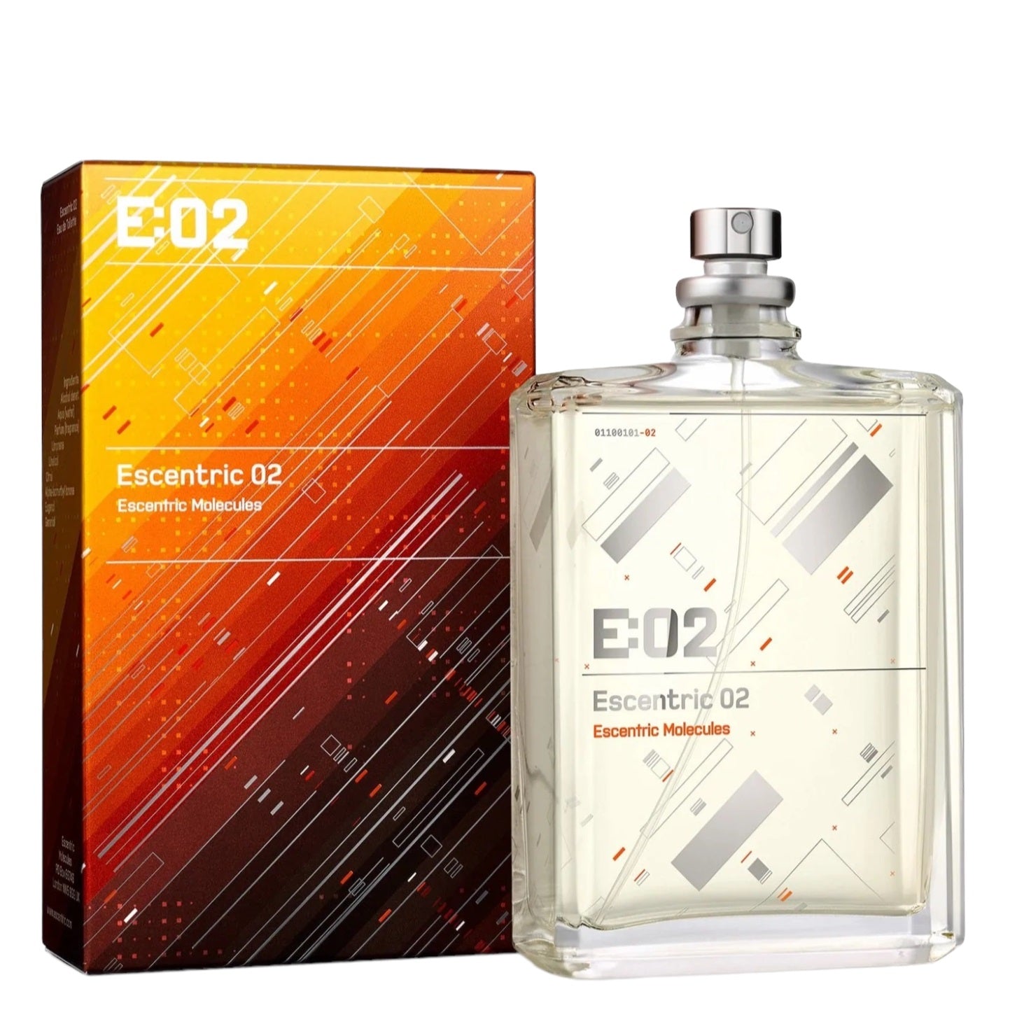 100 ml Eau de Parfum E SCENT 02, Fragrância Cítrica Almiscarada para Homem