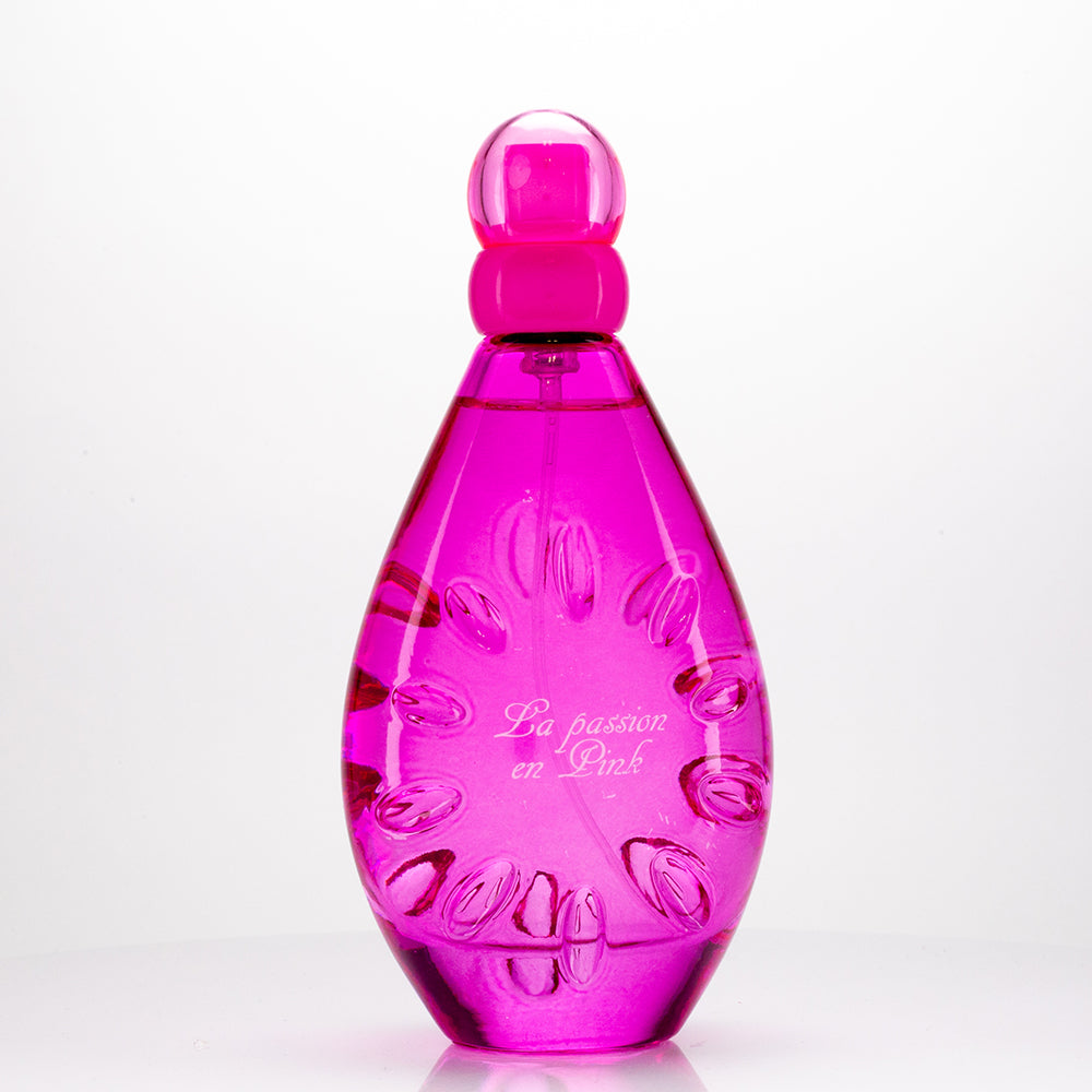 100 ml Eau de Perfume LA PASSION EN PINK, Fragrância Floral Frutada para Mulher