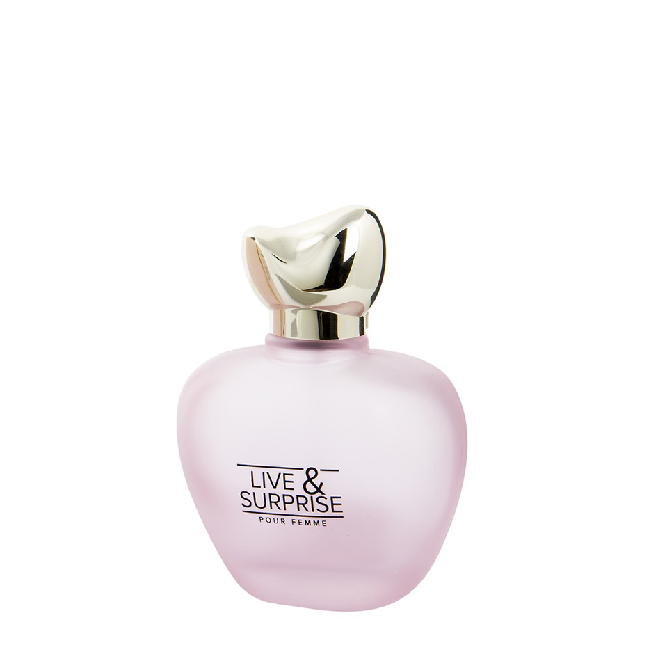 100 ml Eau de Perfume "Live & Surprise" Fragrância Floral - Amadeirada para Mulheres