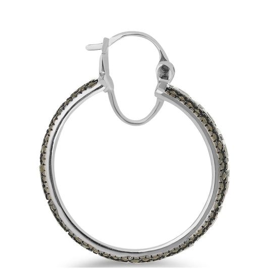 Brincos de Prata com Marcassite Austriaco Contraste: Cabeca de Veado (800)