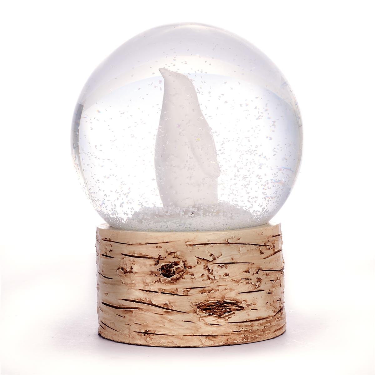 Gemporia: Globo de Neve Pinguim com Pedras da Lua ATGW 50cts