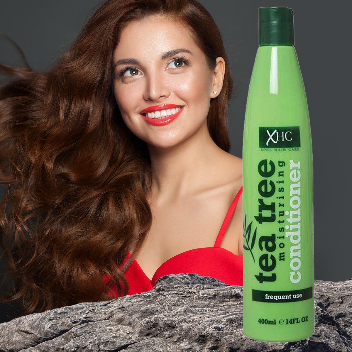 Condicionador de cabelo com óleo de árvore de chá - 400 ml