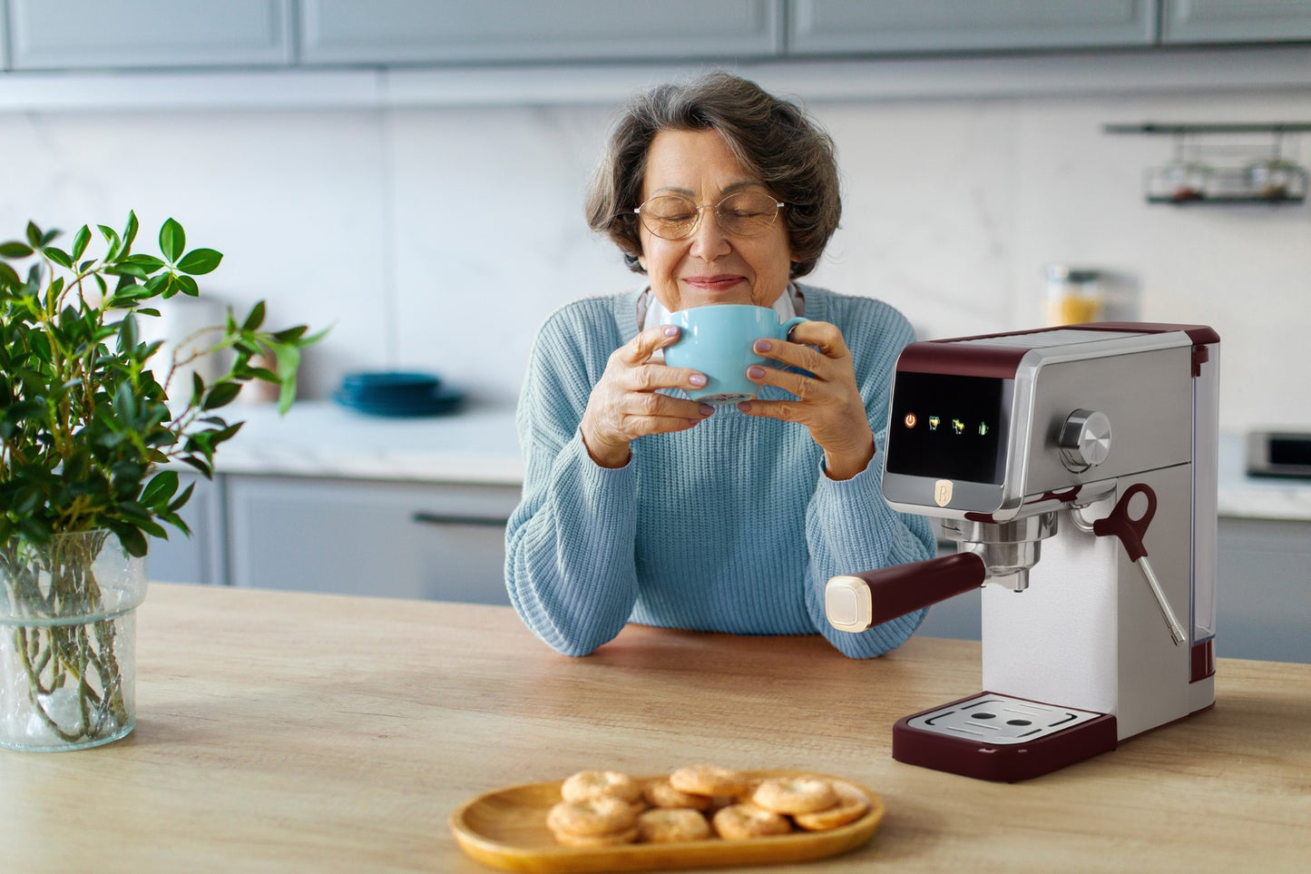 Máquina de café expresso digital Berlinger Haus