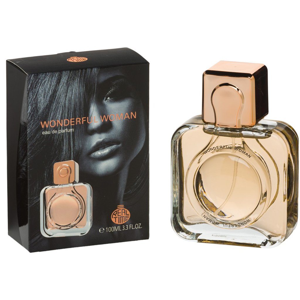 100 ml eau de perfume Wonderful woman fragrância amadeirada e floral para