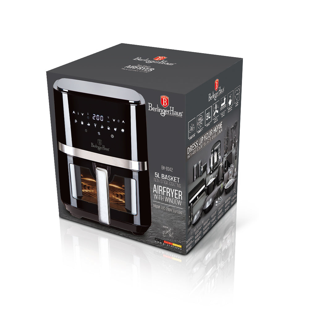 Air fryer - Coleção Black Silver/Eternal 5L 3 