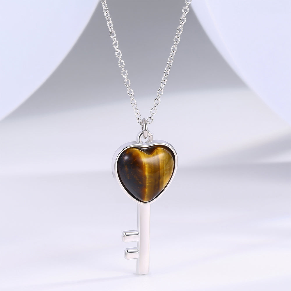 Colar de Liga de Ouro com Cristal Emporia® Castanho