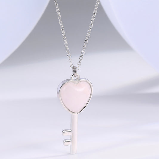 Colar de Liga de Ouro com Cristal Emporia® Branco