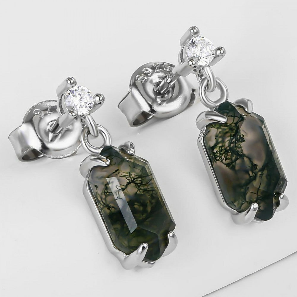 Brincos de Liga de Ouro com Cristal Emporia® Preto 1 