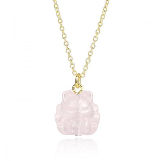 Colar de Liga de Ouro com Cristal Emporia® Branco