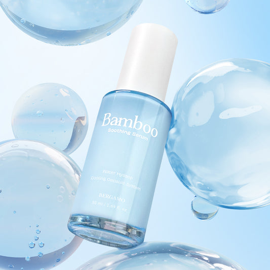 Sérum Facial Calmante com Ácido Hialurónico 5 em 1 BERGAMO Bamboo – 50 ml