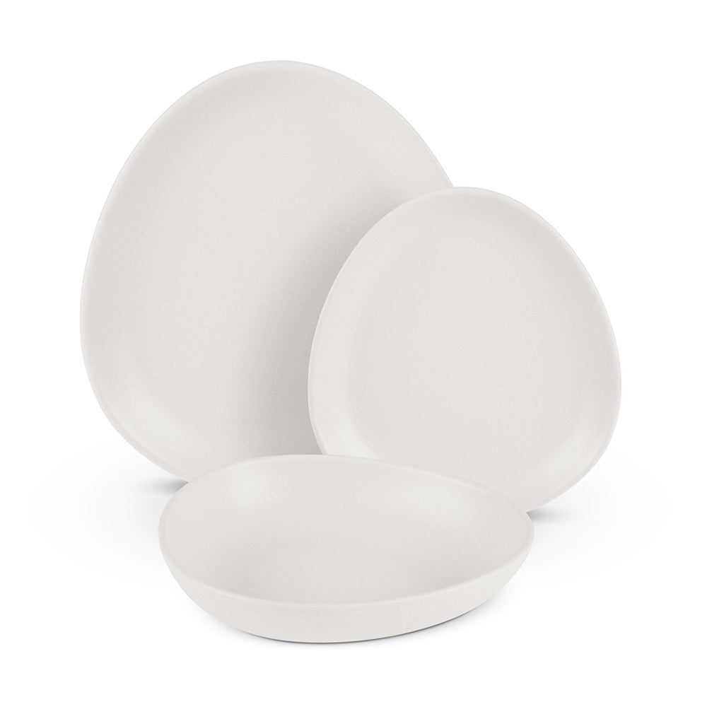 Conjunto de pratos Berlinger Haus de 18 peças – Creme mate 2 