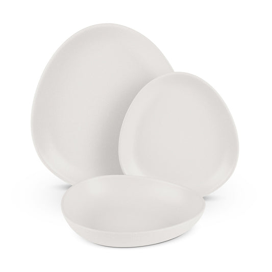 Conjunto de pratos Berlinger Haus de 18 peças – Creme mate