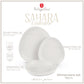 Conjunto de pratos Berlinger Haus de 18 peças – Creme mate