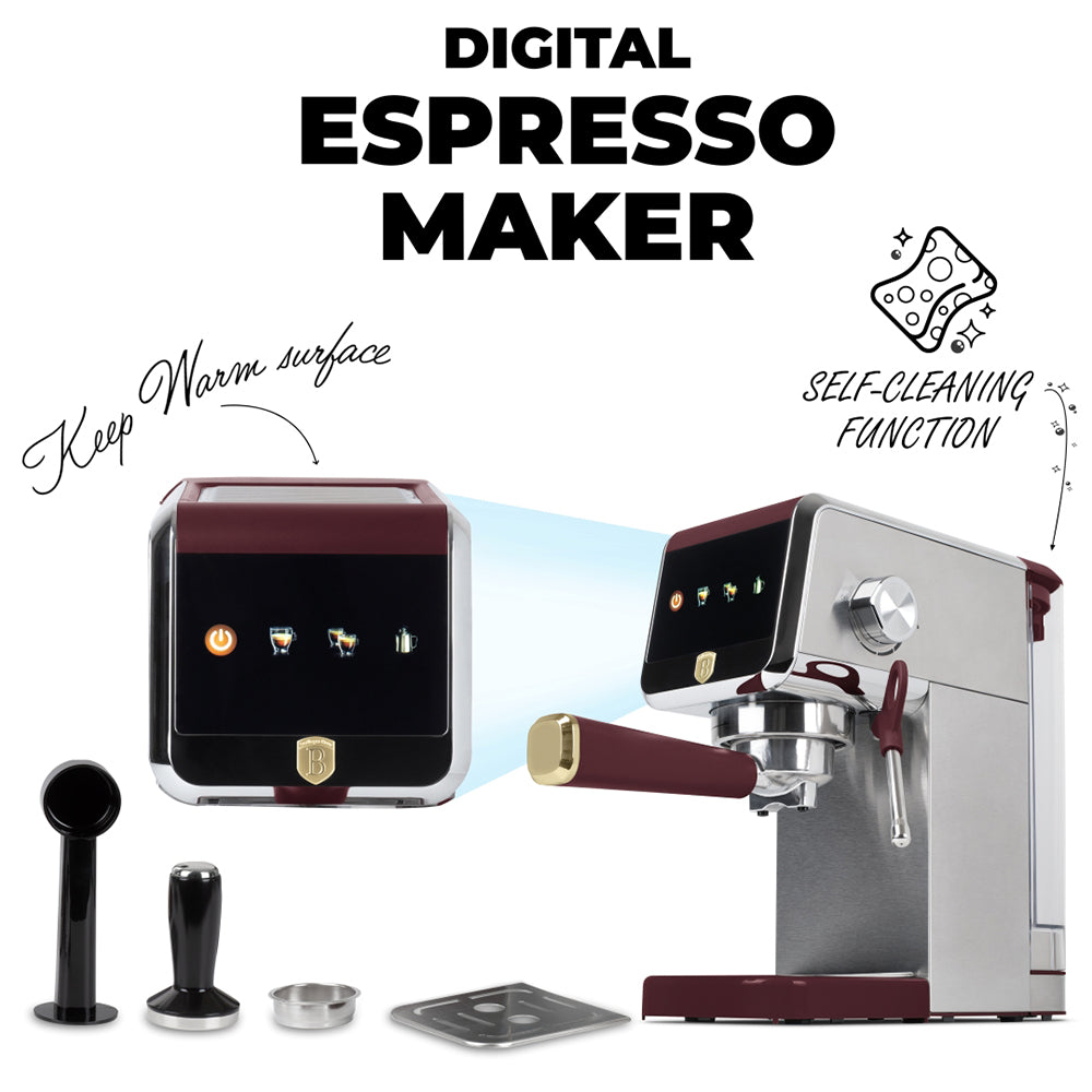 Máquina de café expresso digital Berlinger Haus 8 