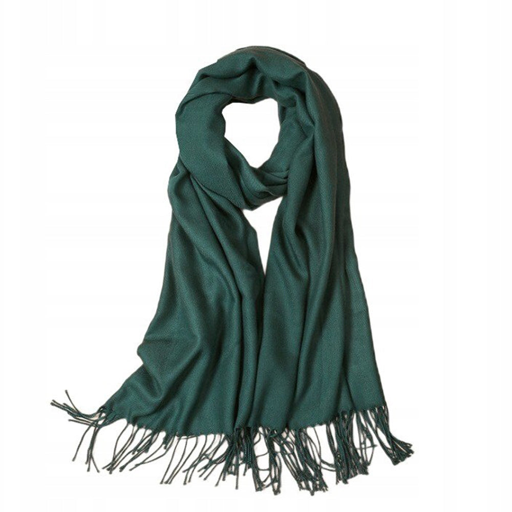 Echarpe Verde Floresta toque "Cashmere" 1 