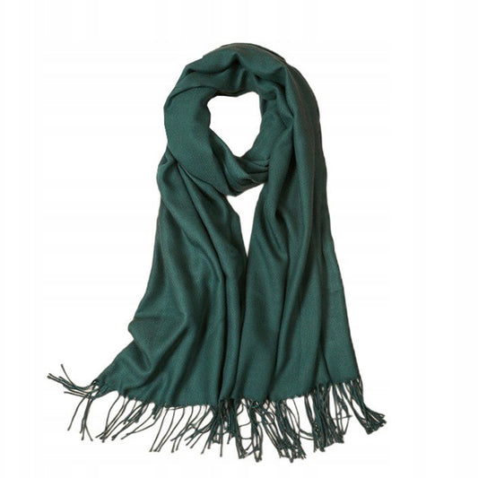 Echarpe Verde Floresta toque "Cashmere"