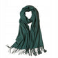 Echarpe Verde Floresta toque "Cashmere"