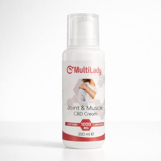 MultiLady CBD Creme para articulações e músculos 1000 mg – 200 ml