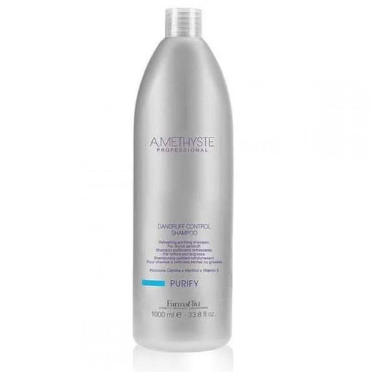 Champô Anticaspa Amethyste Purify 1000 ml – disponível com um dosador opcional