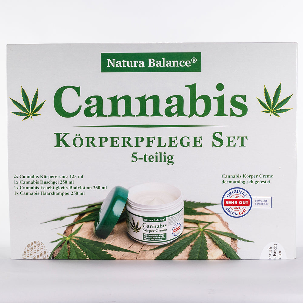 Conjunto de cosméticos Natura Balance Cannabis – 5 peças