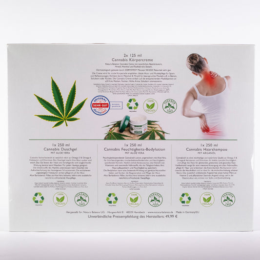 Conjunto de cosméticos Natura Balance Cannabis – 5 peças