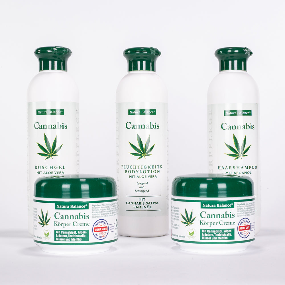 Conjunto de cosméticos Natura Balance Cannabis – 5 peças
