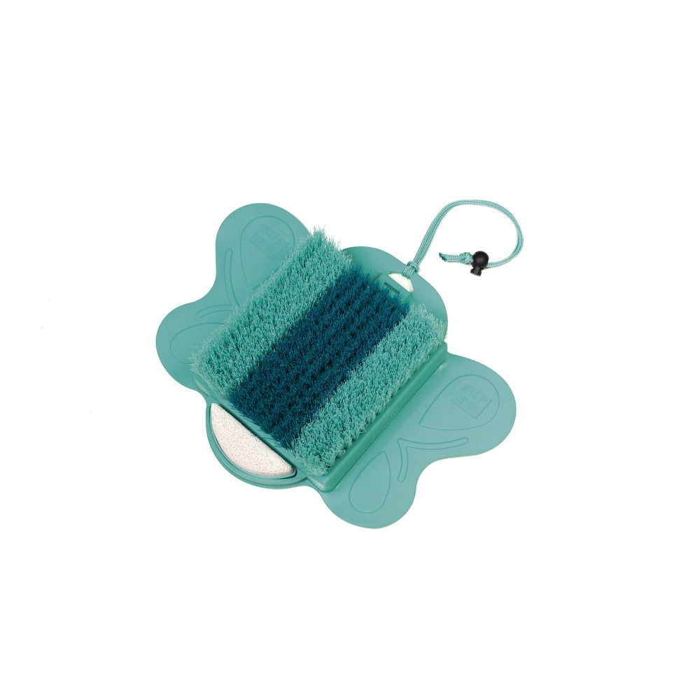 Escova de limpeza e massagem esfoliante para pés 2 