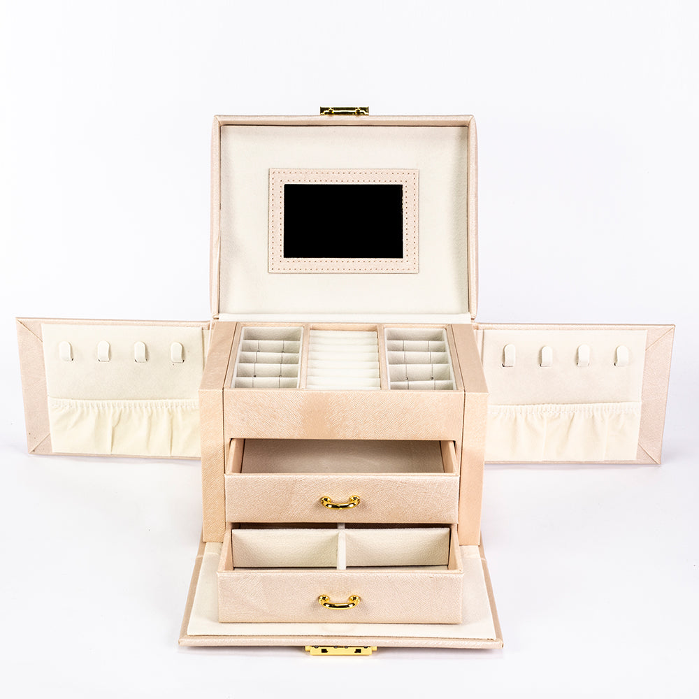 Guarda-jóias com Espelho, Branco 4 