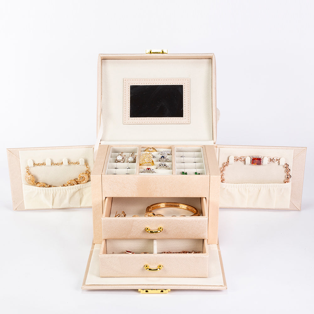 Guarda-jóias com Espelho, Branco 7 