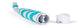 Escova de limpeza elétrica Scrub Buddi XS com 4 cabeças substituíveis