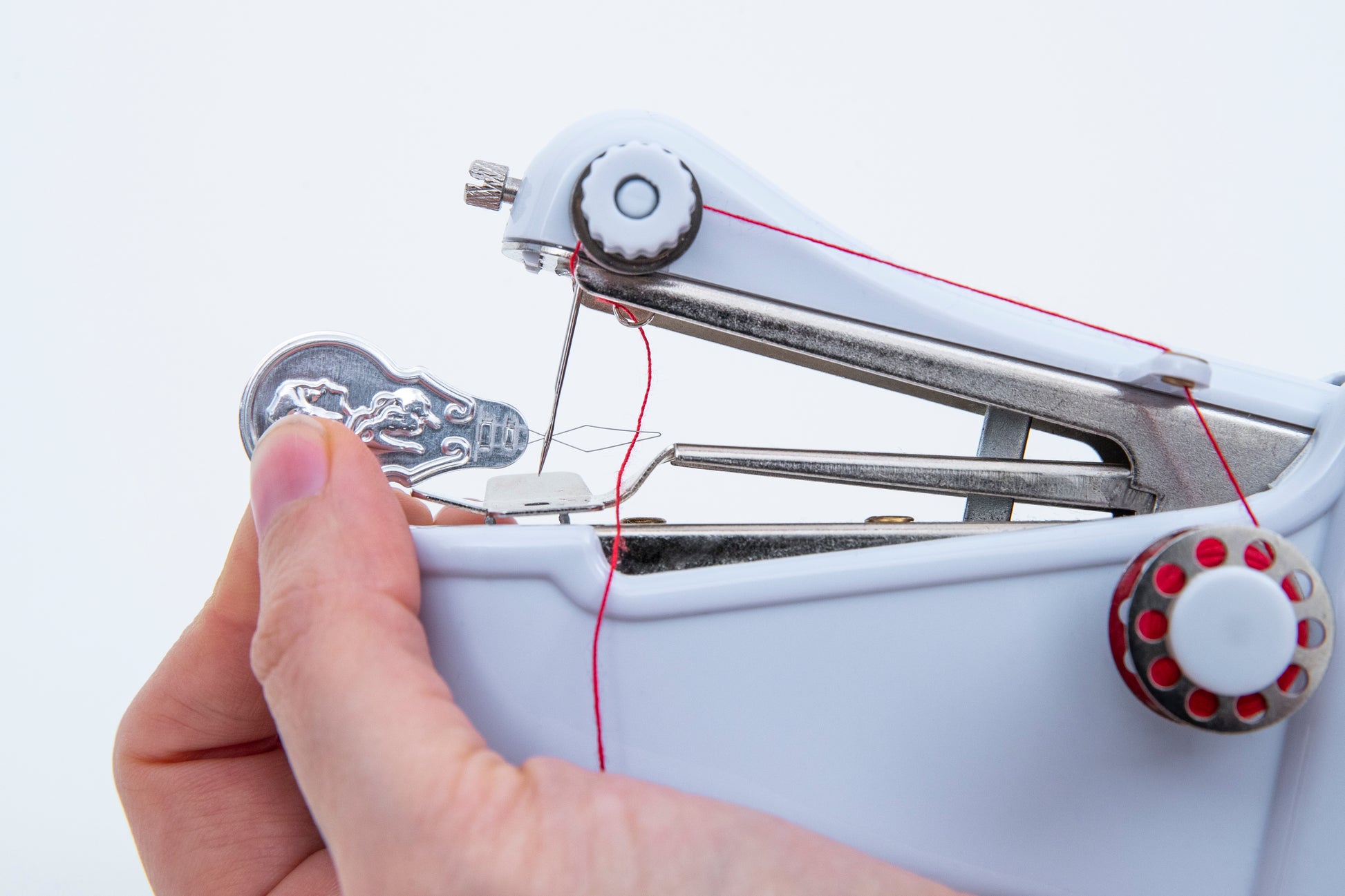 Mini-máquina de costura portátil Magic Stitch 4 