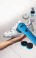 Limpador elétrico de sapatos Scrub Buddi com 3 cabeças intercambiáveis