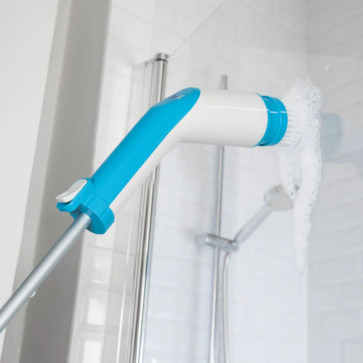 Escova de limpeza elétrica Scrub Buddi XL com 3 cabeças intercambiáveis