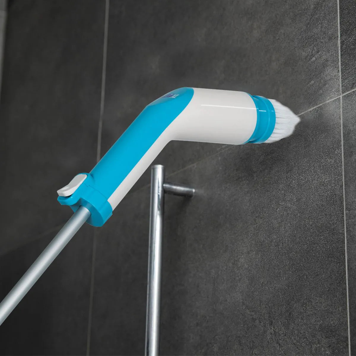 Escova de limpeza elétrica Scrub Buddi XL com 3 cabeças intercambiáveis
