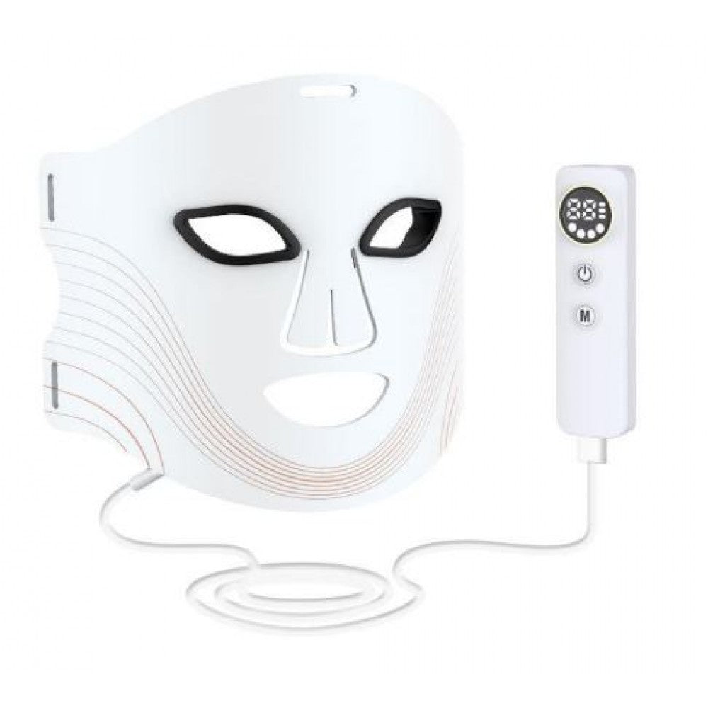 Máscara de terapia de luz LED – Cuidados profissionais com a pele em casa