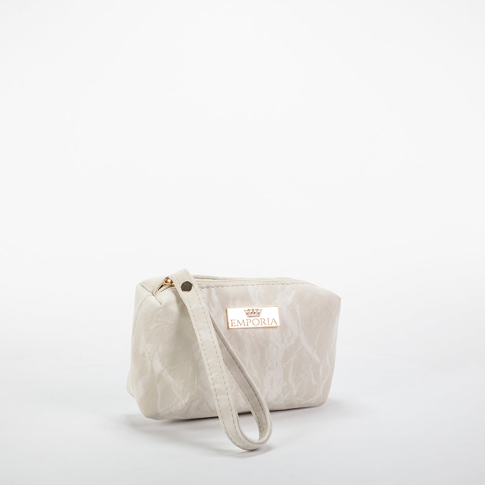 Coleção Primavera Emporia 2025 - “Lua de Marfim”, Conjunto de malas de 6 peças; branco 3 